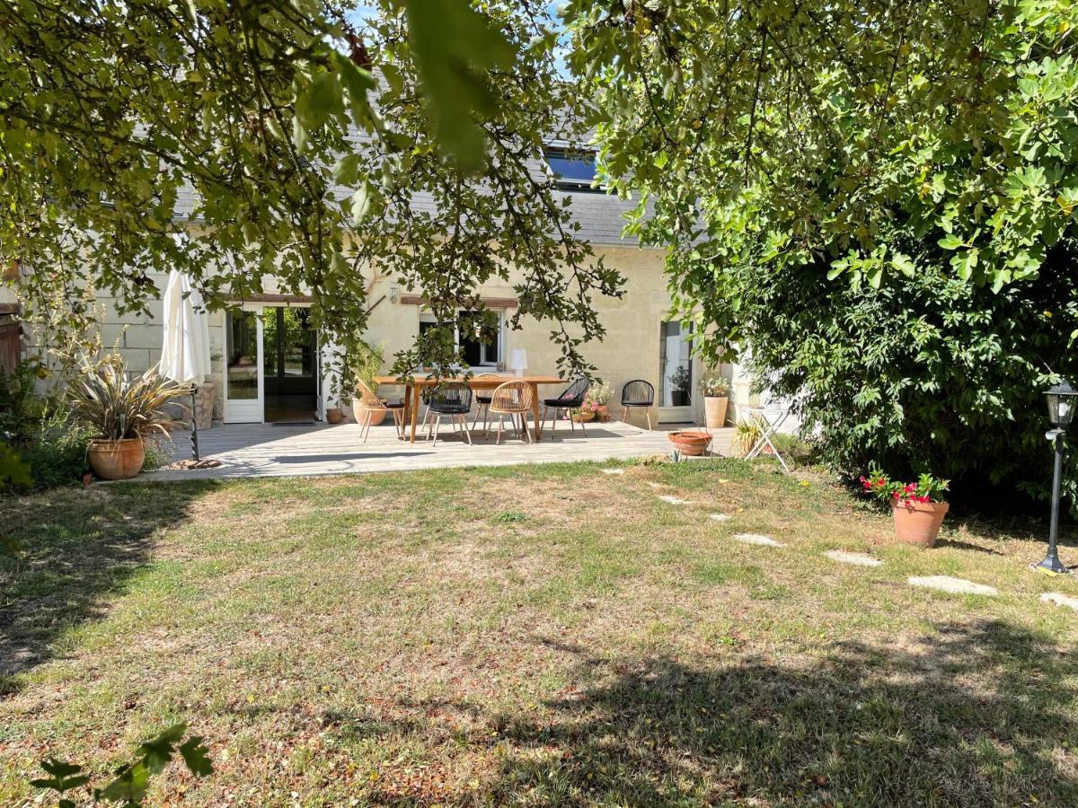 Chambres D Hotes Avec Piscine Et Spa La Foliere Saumur Villebernier Ngoại thất bức ảnh