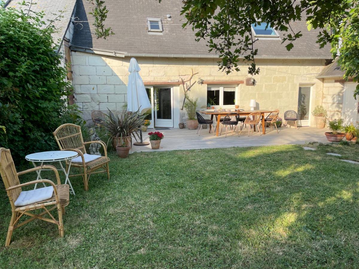 Chambres D Hotes Avec Piscine Et Spa La Foliere Saumur Villebernier Ngoại thất bức ảnh