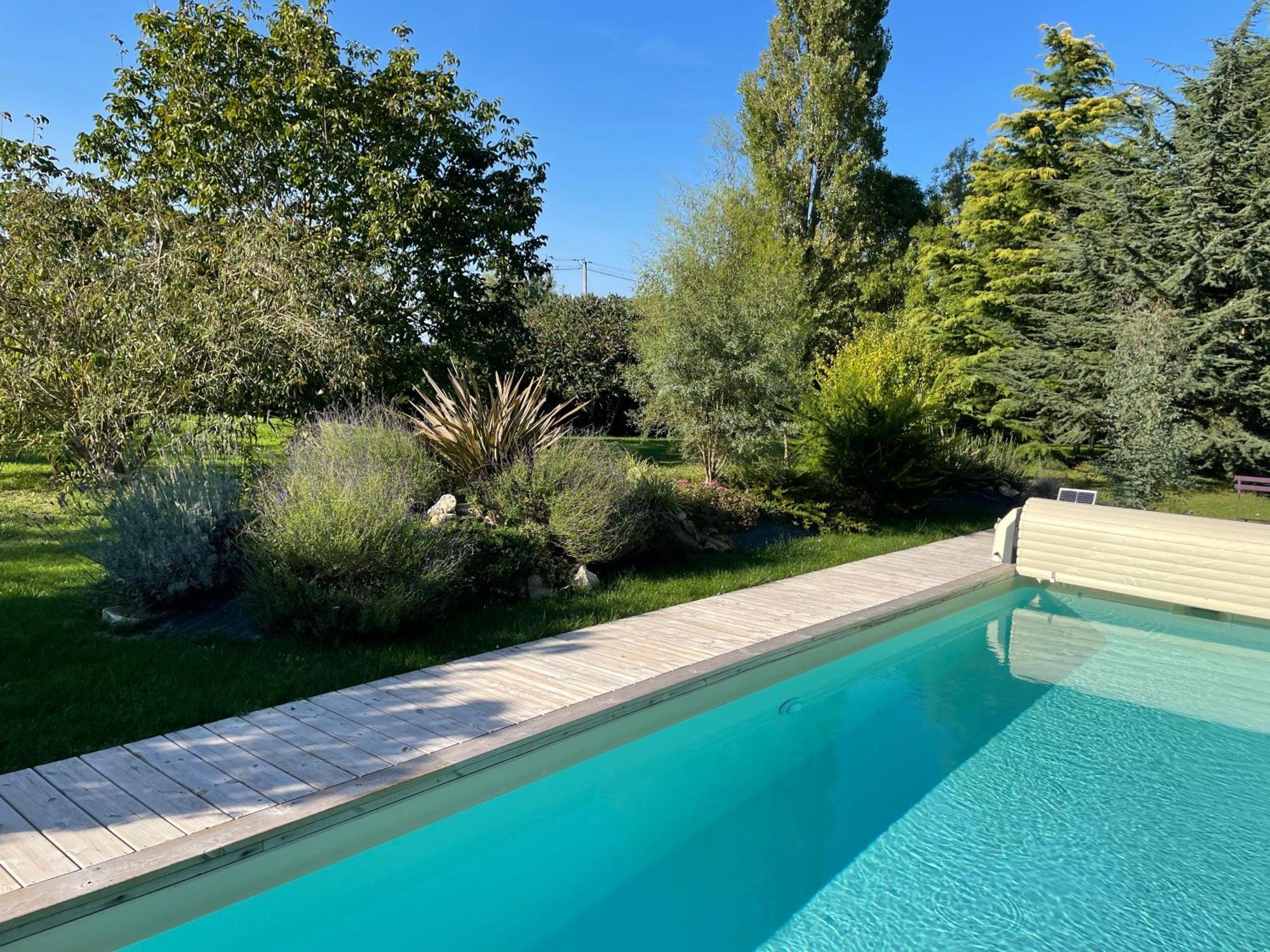 Chambres D Hotes Avec Piscine Et Spa La Foliere Saumur Villebernier Ngoại thất bức ảnh