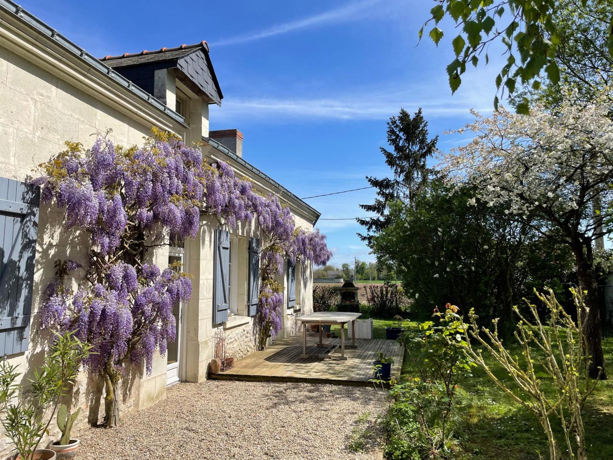 Chambres D Hotes Avec Piscine Et Spa La Foliere Saumur Villebernier Ngoại thất bức ảnh