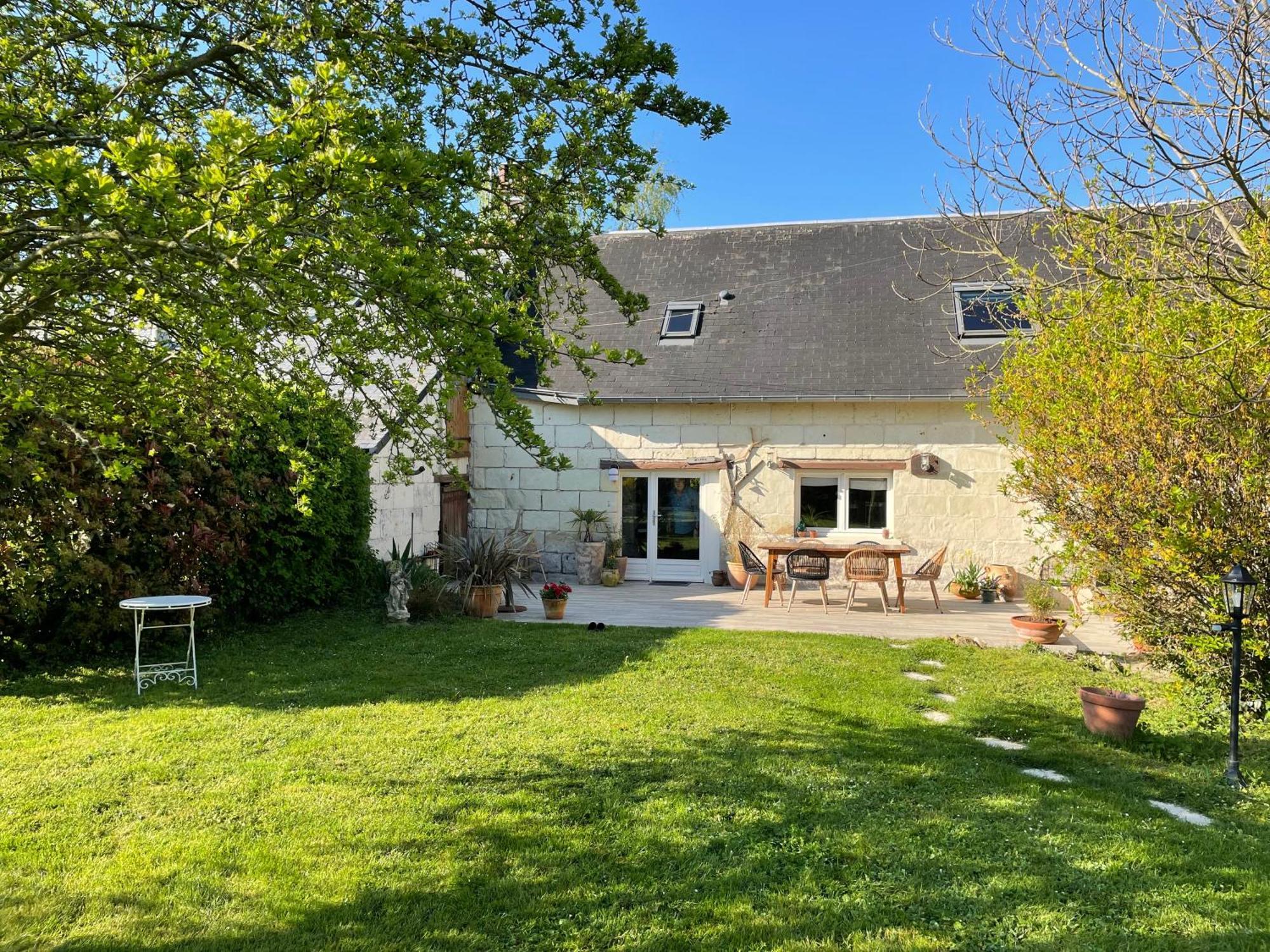 Chambres D Hotes Avec Piscine Et Spa La Foliere Saumur Villebernier Ngoại thất bức ảnh